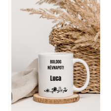  Boldog Névnapot Luca bögre bögrék, csészék