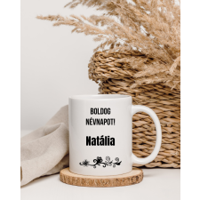  Boldog Névnapot Natália bögre bögrék, csészék