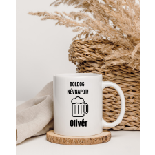  Boldog Névnapot Olivér bögre bögrék, csészék