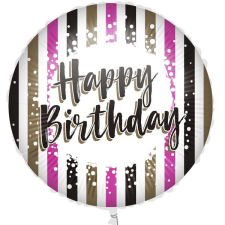  Boldog születésnapot fólia lufi 46 cm party kellék