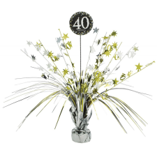 Boldog születésnapot Happy Birthday 40 asztaldísz 45,7 cm party kellék