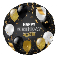 Boldog születésnapot Happy Birthday Balloon fólia lufi 36 cm party kellék