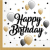 Boldog születésnapot Happy Birthday Milestone szalvéta 20 db-os 33x33 cm