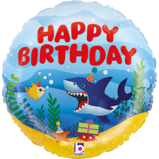 Boldog születésnapot Happy Birthday Ocean mini fólia lufi 19 cm (WP) party kellék