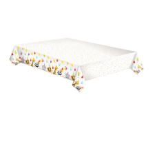 Boldog születésnapot Happy Birthday Star papír asztalterítő 120x180 cm lakástextília