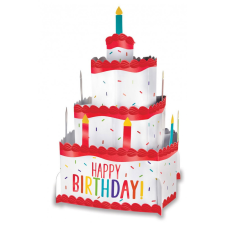 Boldog születésnapot Happy Birthday Színes asztali dekoráció party kellék