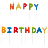 Boldog születésnapot Happy Birthday tortagyertya, gyertya szett 13 db-os