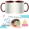Boldog Születésnapot XVI., kétoldalas fényképes bögre - 1 db