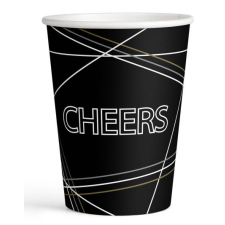 Boldog Új Évet Cheers papír pohár 8 db-os 250 ml party kellék