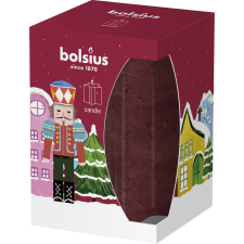 Bolsius csillaggyertya bordó diótörős 170 mm x 70 mm gyertya