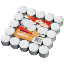 Bolsius teamécses, fehér 50 db gyertya