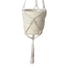 Boltze Home virágkosár Riseva nagy 18 cm átmérő x 20 cm natúr kerti tárolás
