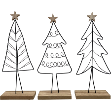 Boltze Xmas Nordano dekor karácsonyfa 32 cm három kivitelben karácsonyi dekoráció