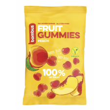 Bombus Fruit Energy - cukormentes őszibarackos gumicukor 35g diabetikus termék
