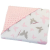 BOMIMI takaró/pólya autósüléshez, pillangós, rózsaszínű