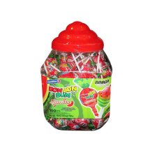 Bon Bon Bum rágós nyalóka watermelon - 17g csokoládé és édesség