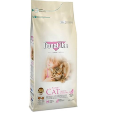 BonaCibo Cat Light, Sterilized csirke, szardella, rák, rizs 5kg macskaeledel