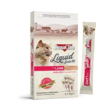 Bonacibo Snacks for Cats Liquid Snacks - Lamb 90 g jutalomfalat macskáknak