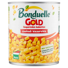 Bonduelle Gold szuperédes morzsolt kukorica 670 g konzerv