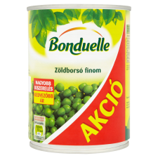 Bonduelle zöldborsó maxipack 545 g konzerv