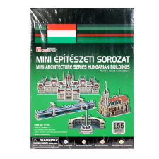 Bonsai Mini építészeti sorozat 3D puzzle - magyarországi épületek, 155 darabos puzzle, kirakós