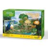 BonsaiBp 3D puzzle Amazon őserdő 67db-os puzzle (3D-DS0979) (6944588209797) - Kirakós, Puzzle
