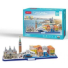 BonsaiBp 3D puzzle City Line Velence 126 db-os puzzle (3D-MC269) (6944588202699) - Kirakós, Puzzle