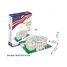 BonsaiBp 3D puzzle kicsi Fehér ház (2542), 64 db (BO19209-182) - Kirakós, Puzzle puzzle, kirakós