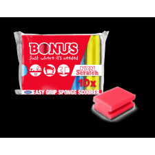 Bonus Bonus nagy formázott szivacs 10db-os (Karton - 10 csomag) tisztító- és takarítószer, higiénia