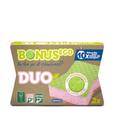  Bonus+ DUO karcmentes mosogatószivacs 2db/csg tisztító- és takarítószer, higiénia
