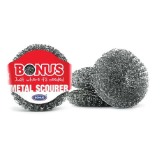 Bonus Edénysúroló párna fém BONUS 3db/csomag tisztító- és takarítószer, higiénia