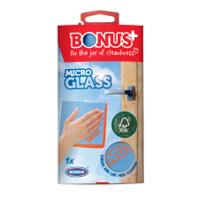 Bonus MicroGlass Mikroszálas Törlőkendő Üvegfelületekre 1db tisztító- és takarítószer, higiénia