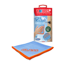 Bonus mikroszálas ablaktörlőkendő 35x35cm (Karton - 50 db) tisztító- és takarítószer, higiénia