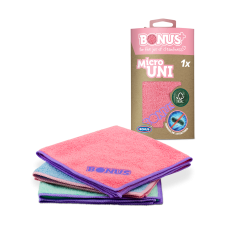  Bonus mikroszálas univerzális kendő 35x35cm tisztító- és takarítószer, higiénia