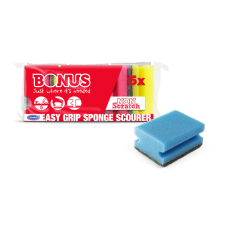 Bonus Mosogató szivacs 5 db-os formázott Bonus B385 tisztító- és takarítószer, higiénia