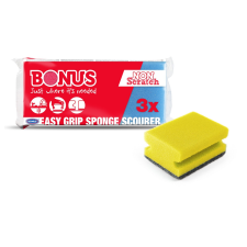 Bonus Mosogató szivacs formázott 3 db/cs Bonus B019 tisztító- és takarítószer, higiénia