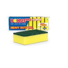 Bonus Mosogatószivacs 10 db/csomag BonusPRO Heavy Duty B520 tisztító- és takarítószer, higiénia