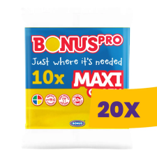 Bonus PRO MAXI univerzális törlőkendő 38x40cm Sárga 10db (Karton - 20 csomag) takarító és háztartási eszköz