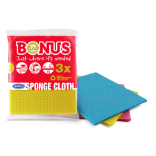 Bonus Szivacsos kendő 3 db/csomag Bonus B132 tisztító- és takarítószer, higiénia