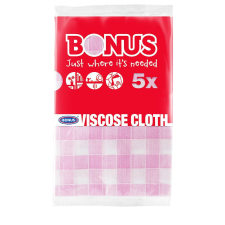  Bonus viszkóz mosogatókendő 5db/csg (25csg/gyűjtő, 200csg/karton) takarító és háztartási eszköz