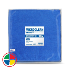  BonusPRO MicroCLEAN kendő kék 10db/csg takarító és háztartási eszköz