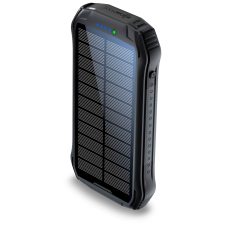 Boompods Neutron Solar Power Bank 10.000mAh - Fekete power bank