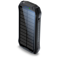 Boompods Neutron Solar Power Bank 10.000mAh - Fekete (PNSBLK) power bank