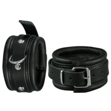  Bőr bokapánt 5cm Fekete bilincs, kötöző