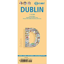 Borch Map Dublin térkép 1:12 000 vízhatlan Borch Map térkép