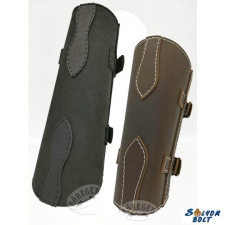 Bőregér Barna és fekete bőr alkarvédő ajándéktárgy