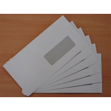  Boríték, C6/C5, enyvezett, jobb ablakos (35*90) KF boríték