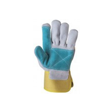  Bőrkesztyű hasítékbőr tenyér 9-es védőkesztyű