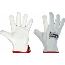  Bőrkesztyű Linotte, szürke, 10 védőkesztyű