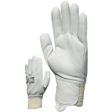  BŐRKESZTYŰ, SZÜRKE SZÍNKECSKE, ARTÉRIAVÉDŐ,SZÍNBŐR KÉZHÁT (8) védőkesztyű